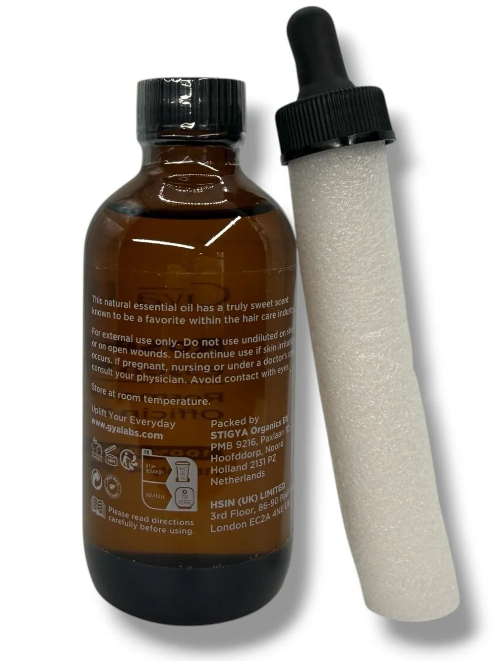 Gya‎ Labs Rosemary Essential Oil 4oz Aromatherapy Hair Skin Diffuser EXP 11/29